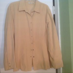 Cato Camel/Tan Snap-up Overshirt Used